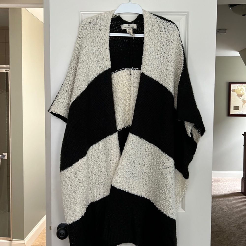 Anthropologie long, open cardigan.
